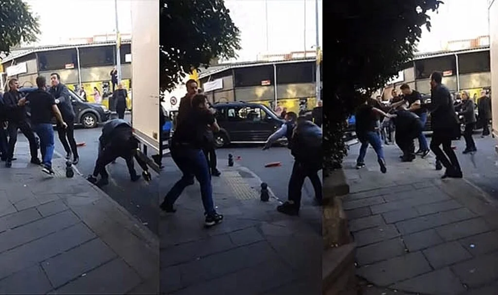 İstanbul’da trafik kavgasını ayırmaya çalışan zabıta darp edildi