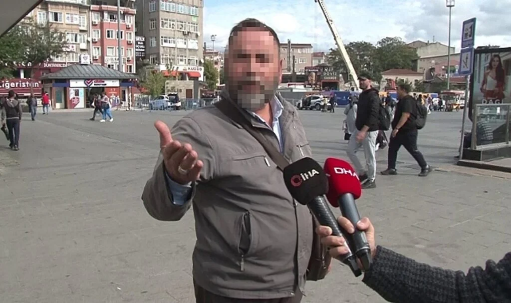 İstanbul’da yolcu seçen taksici gazetecilere küfür etti