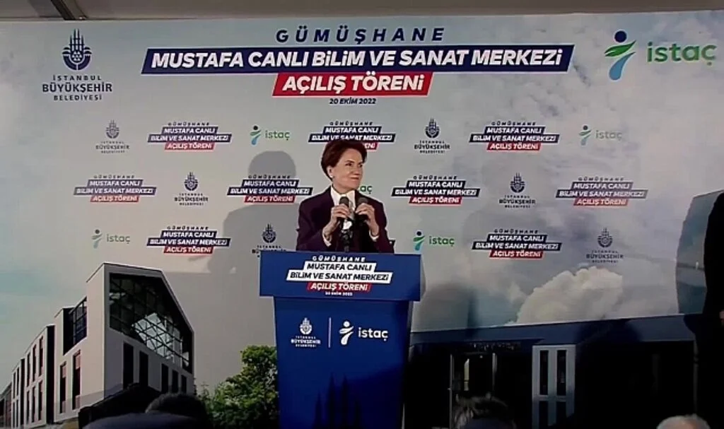 İYİ Parti Genel Başkanı Meral Akşener Mustafa Canlı Bilim ve Sanat Merkezi’nin açılışına Katıldı