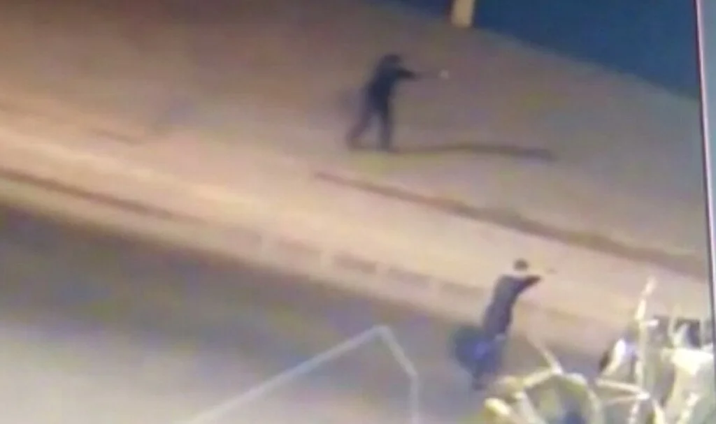 Kadın kılığındaki gaspçı vurularak yakalandı