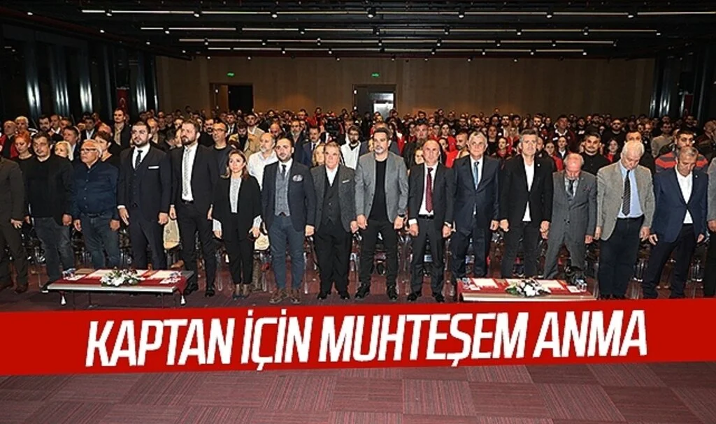 Kaptan Emin Kar için muhteşem anma