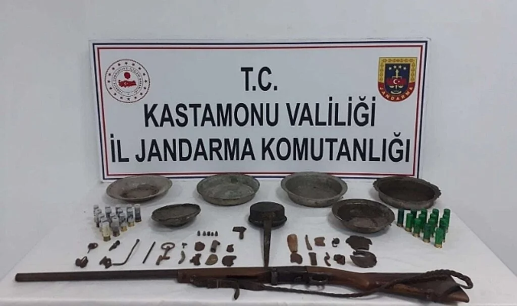 Kastamonu’da tarihi eser operasyonu: 1 gözaltı