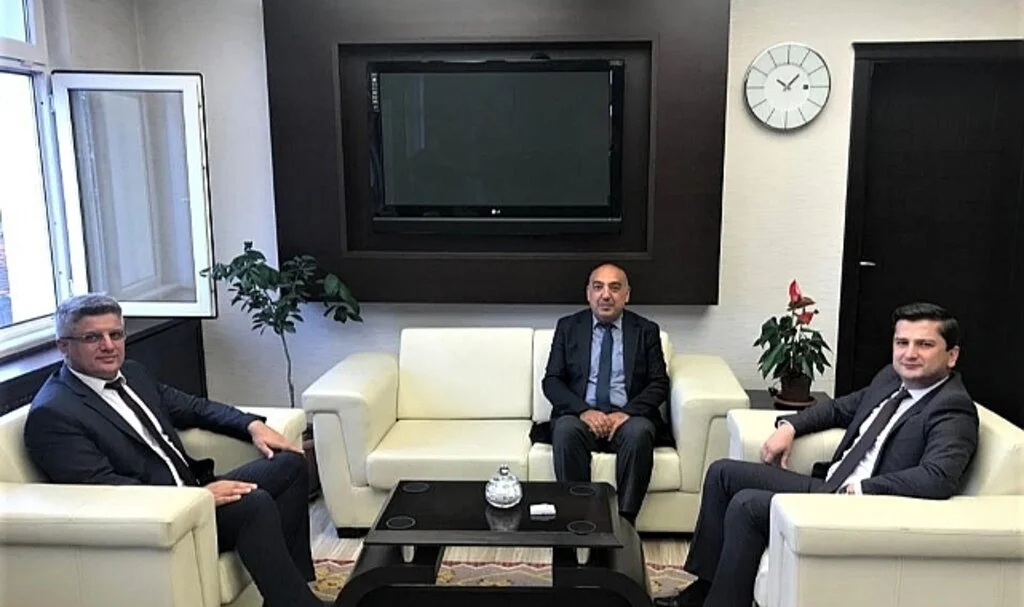 Kavak Kaymakamı Atar İl Milli Eğitim Müdürü Ağar'ı kabul etti