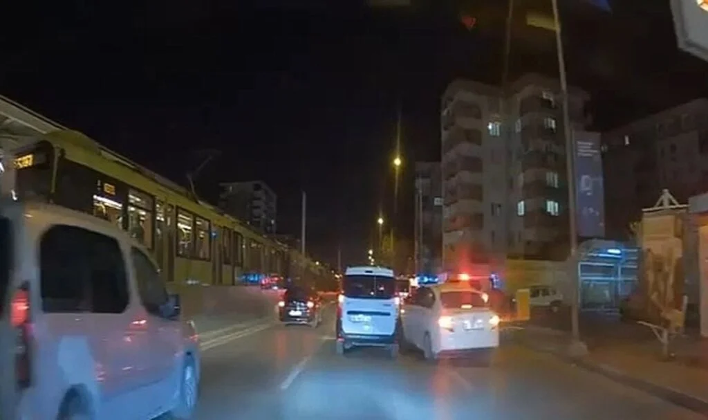 Kazalar araç kameralarına yansıdı