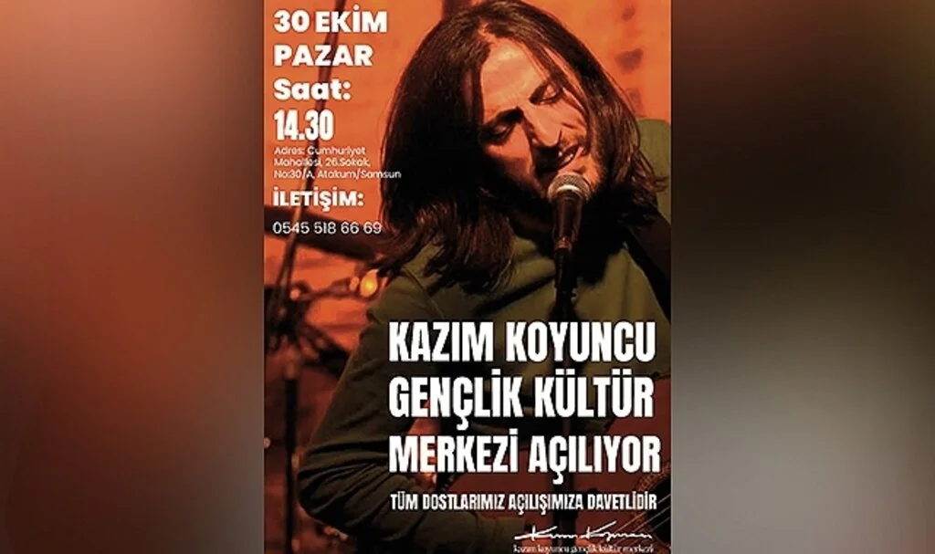 Kazım Koyuncu Gençlik Merkezi Samsun'da kapılarını açıyor 
