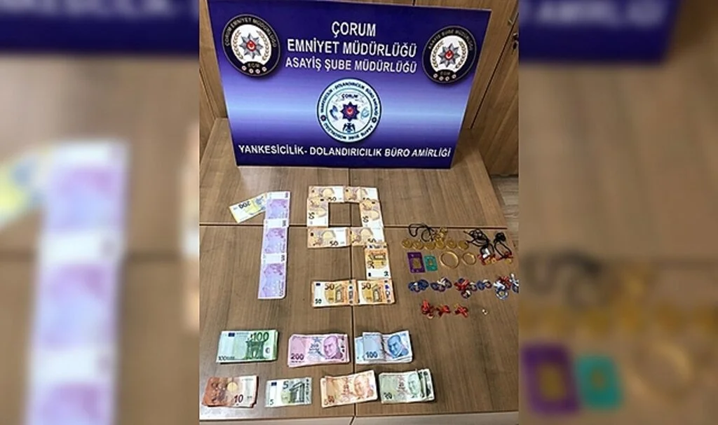 Kendisini polis olarak tanıtan dolandırıcı suçüstü yakalandı