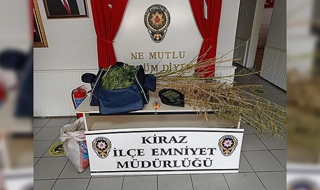 Kiraz polisinden torbacıya baskın: Bir adreste üretip bir adreste satıyordu