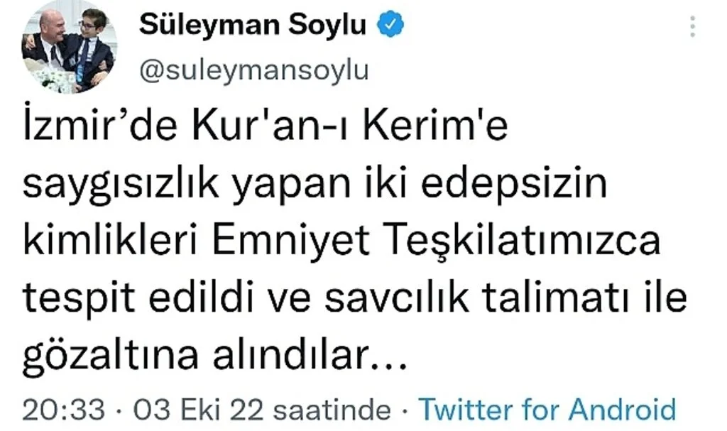 Kur’an-ı Kerim’e saldıran iki “edepsiz” yakalandı