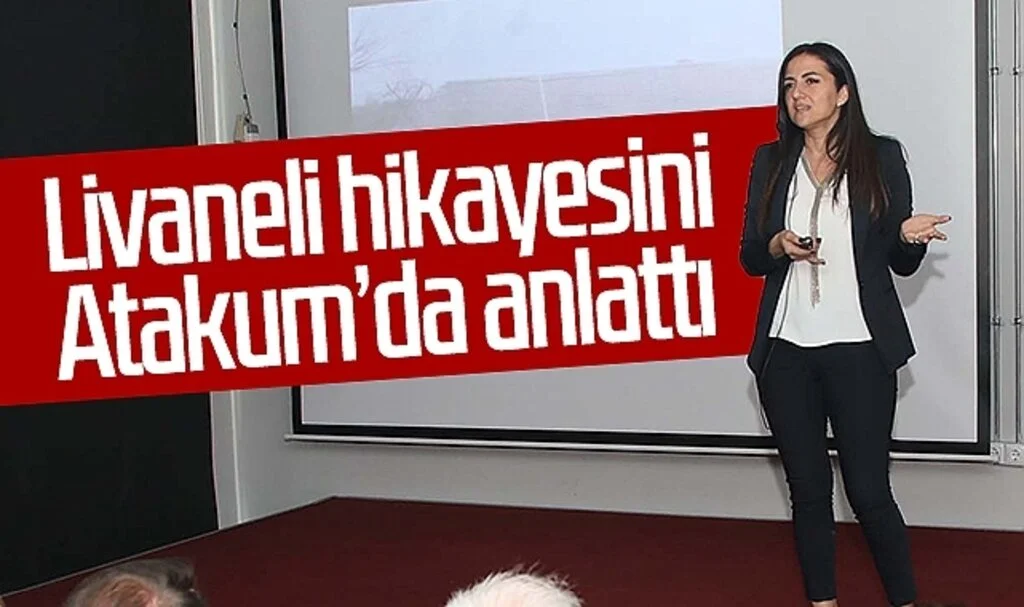 Livaneli hikayesini Atakum’da anlattı