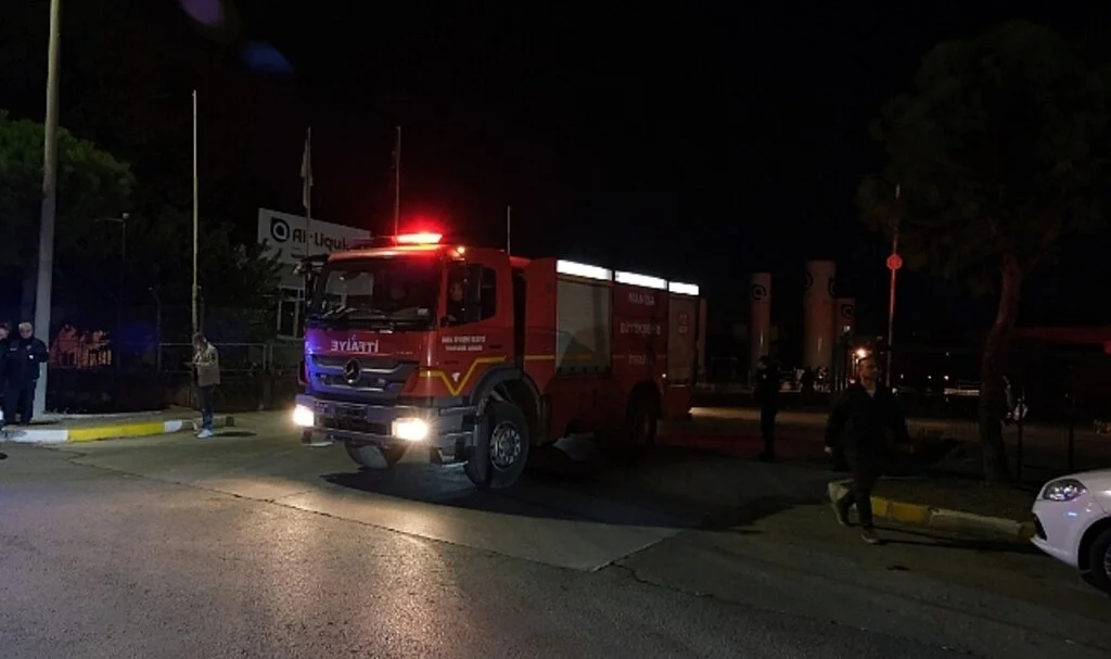 Manisa OSB’de peş peşe korkutan patlamalar