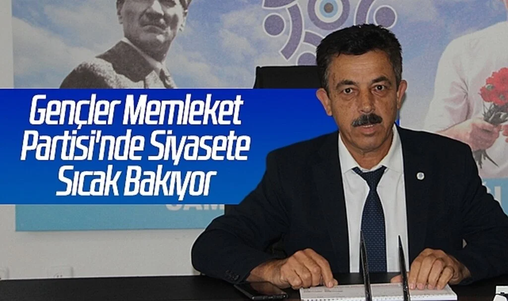 Memleket Partisi İlkadım İlçe Başkanı Rüstem Kara: Gençler Memleket Partisi'nde siyasete sıcak bakıyor