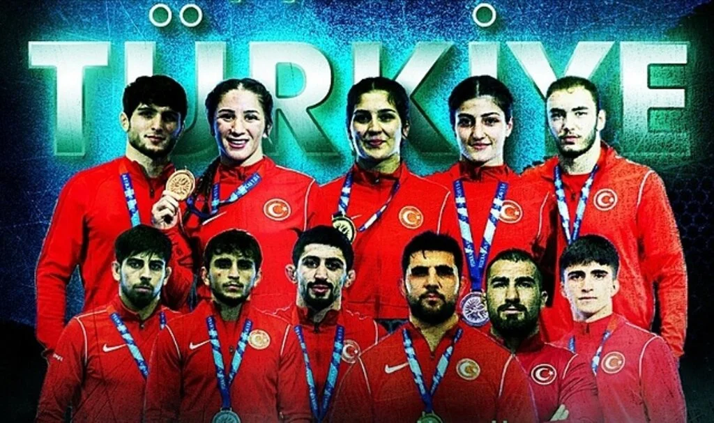 Milli güreşçilerden 23 Yaş Altı Dünya Şampiyonası'nda tarihi başarı