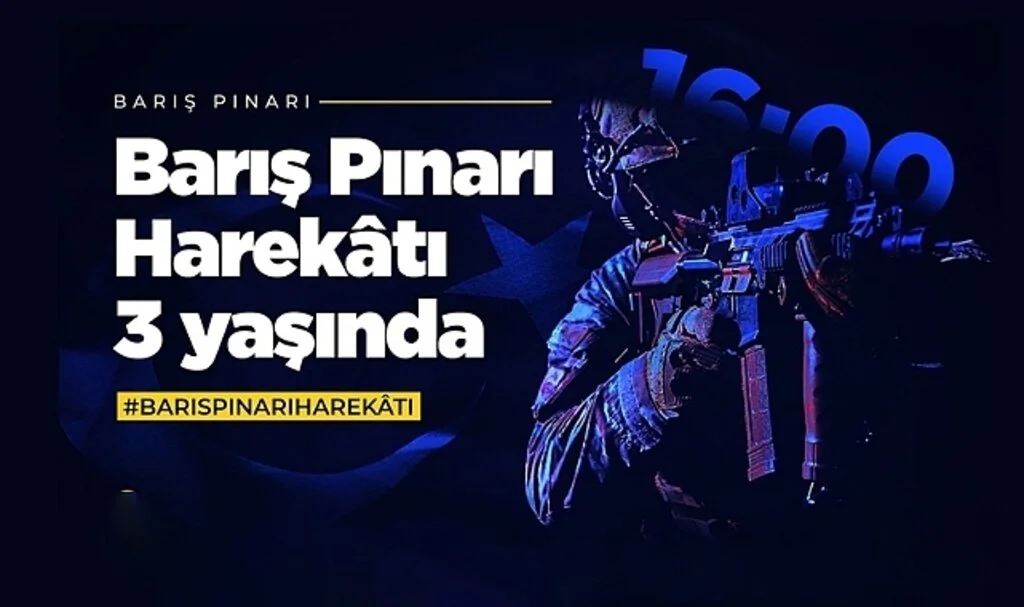 MSB'den Barış Pınarı Harekatı'nın 3'üncü yıl dönümü paylaşımı