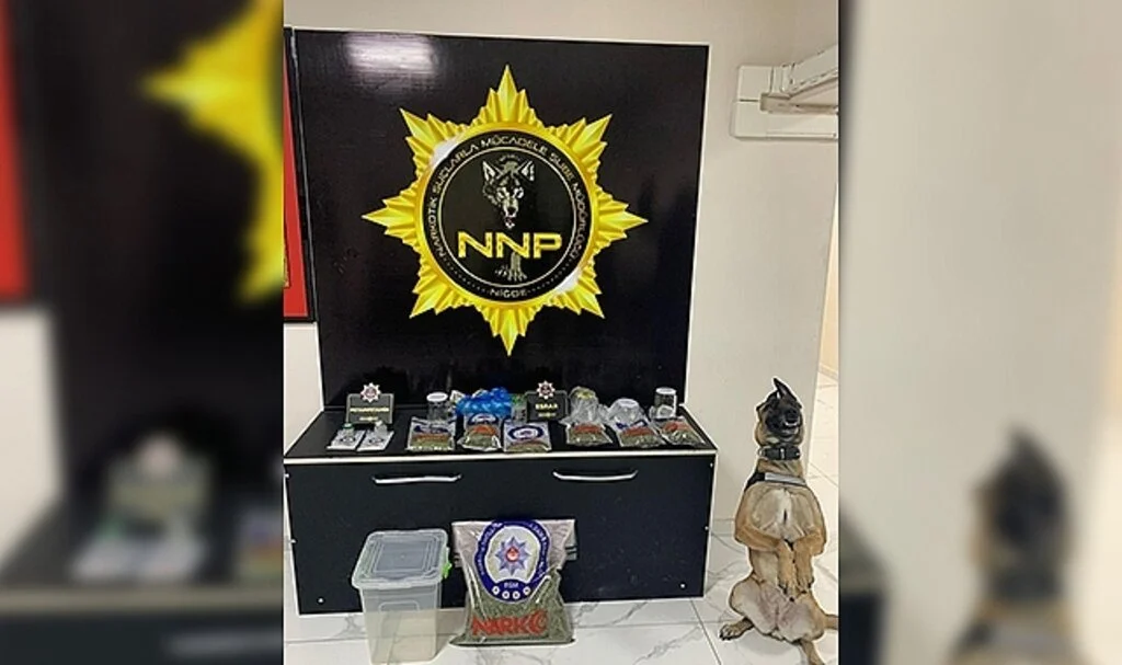Narkotikten 3 ayrı yere baskın: 1 gözaltı
