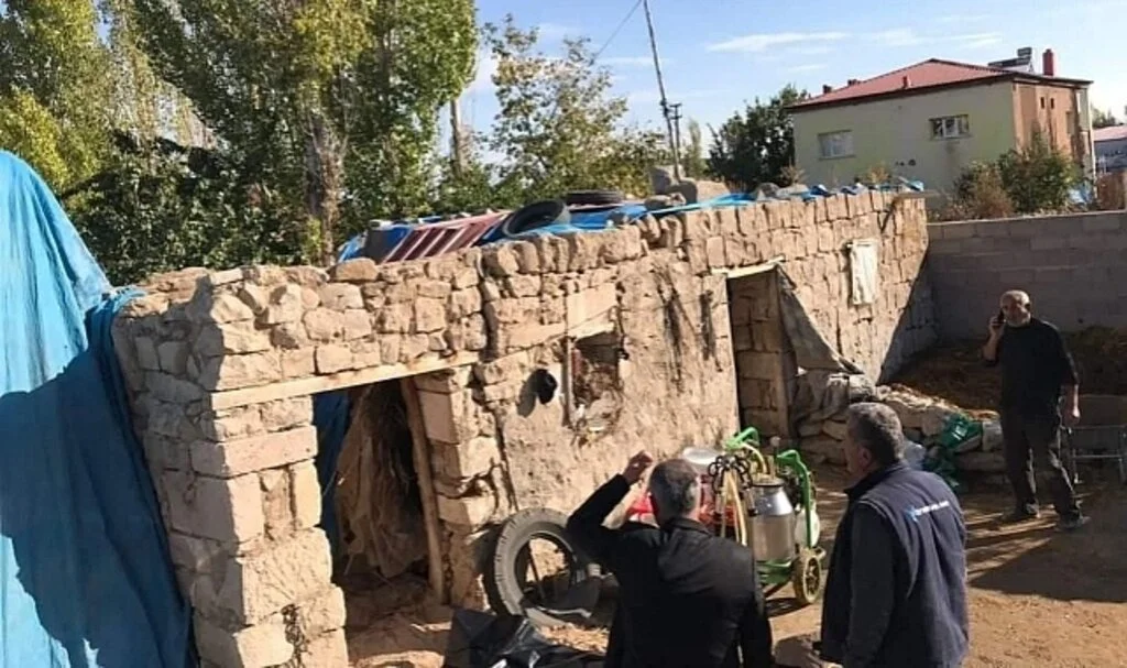 Niğde’de ahır çöktü: 1 ölü, 1 yaralı
