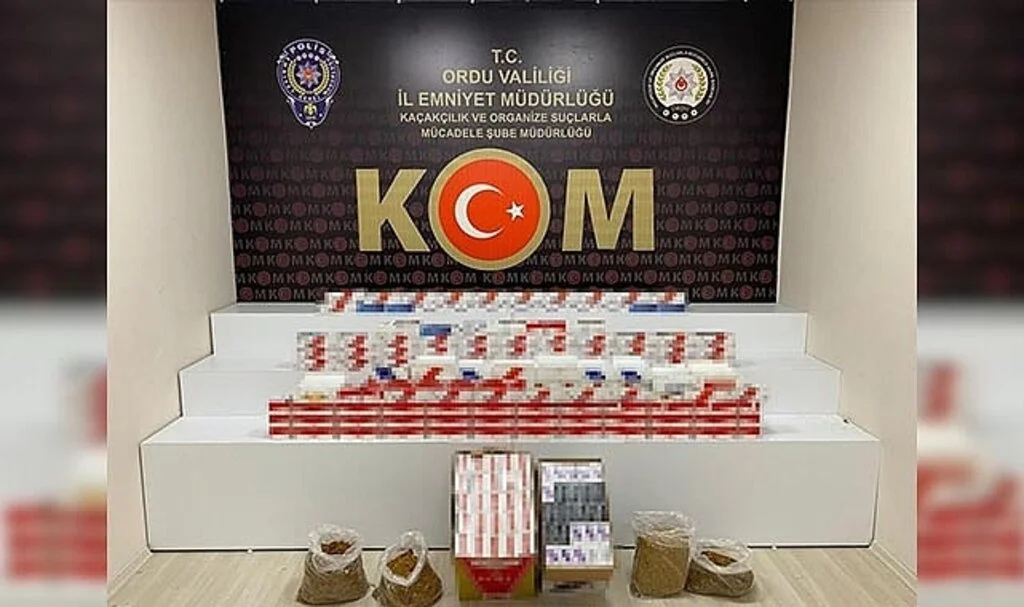 Ordu’da kaçak tütün ve Müsilaj-2 operasyonu