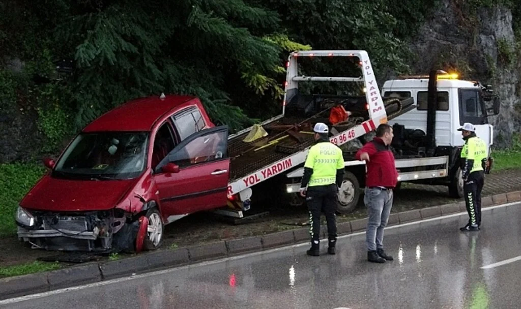Ordu’da trafik kazası: 2 yaralı