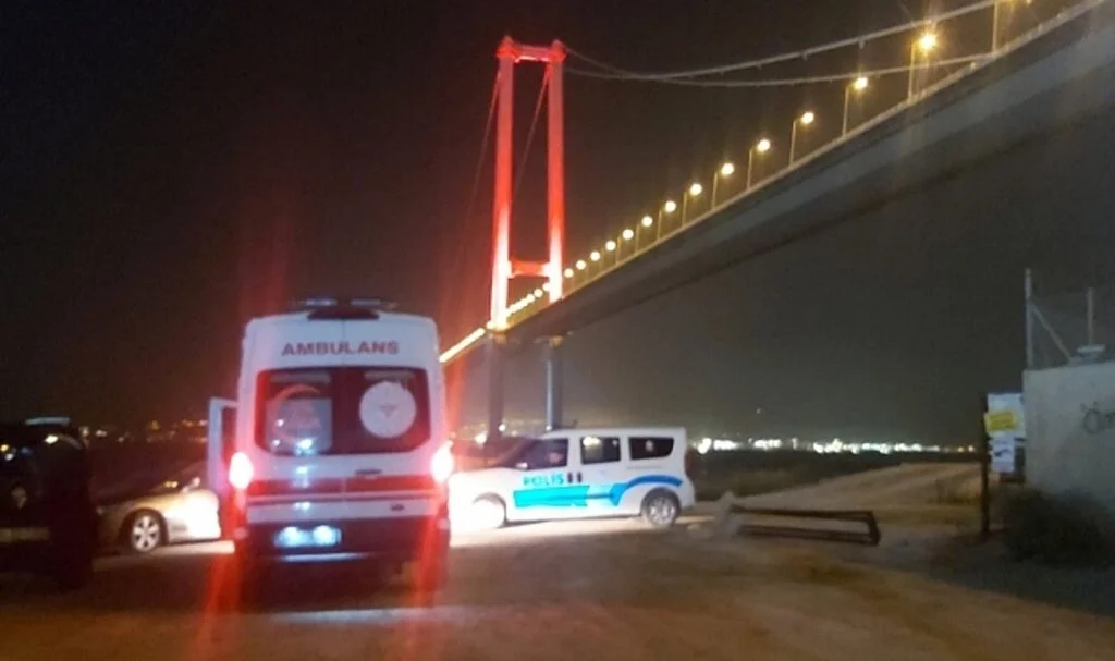 Osmangazi Köprüsü'nden atlayan genç adamın cesedi bulundu