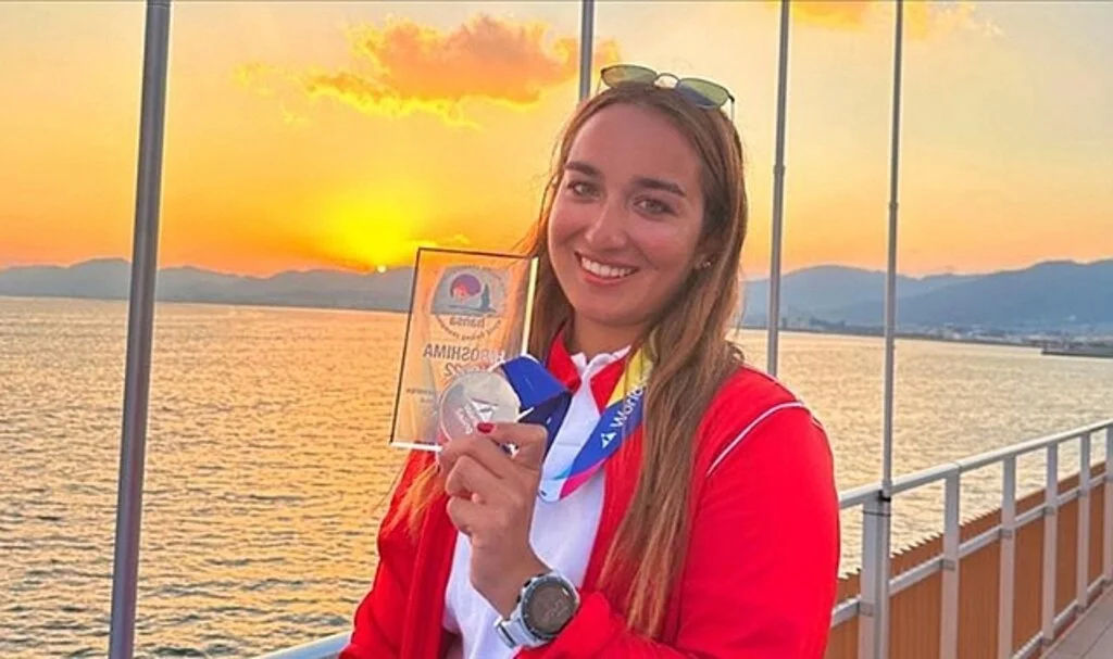 Para yelkenci Miray Ulaş, dünya ikincisi oldu