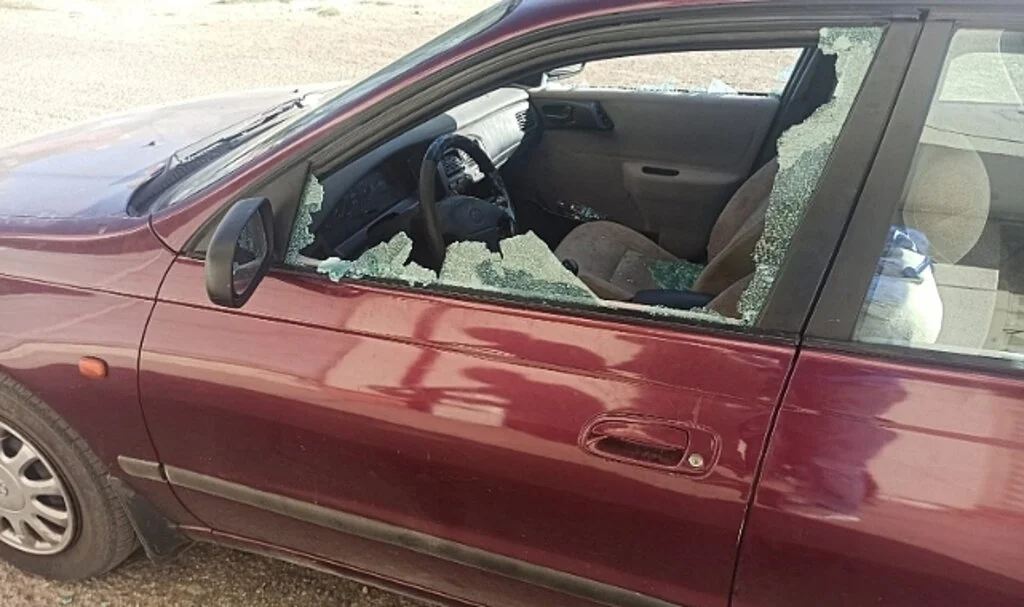 Park halindeki otomobile ateş edildi