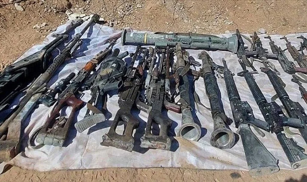 Pençe-Kilit Operasyonu'nda 6 ayda 1043 silah ele geçirildi