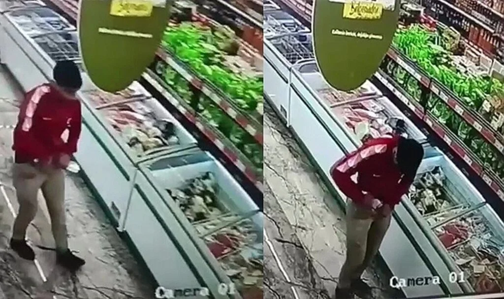 Pendik'te markette çaldığı kaşarları pantolonun içine sakladı