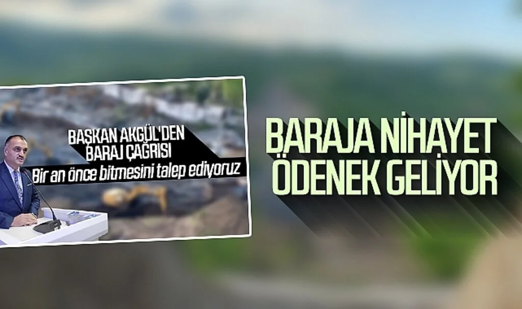 Salıpazarı'nda baraja nihayet ödenek geliyor