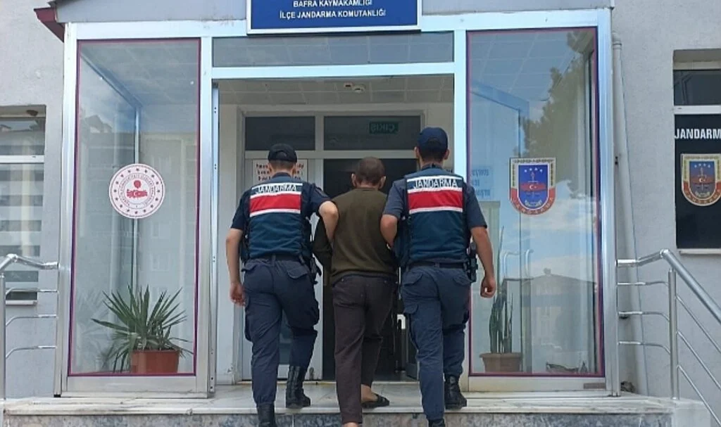 Samsun'da 16 yıl hapis cezası bulunan şahıs yakalandı
