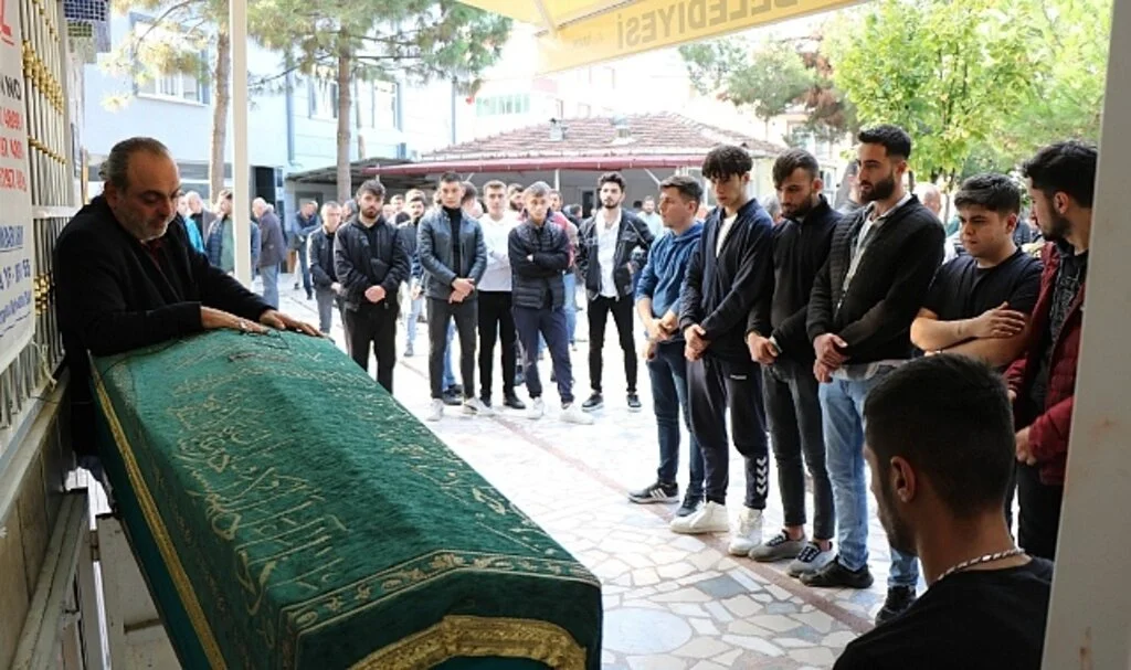 Samsun'da 2 aylık eşe en acı görev
