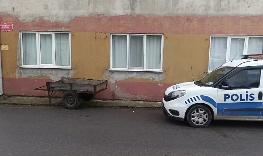 Samsun'da çalınan hamal arabası terkedilmiş halde bulundu