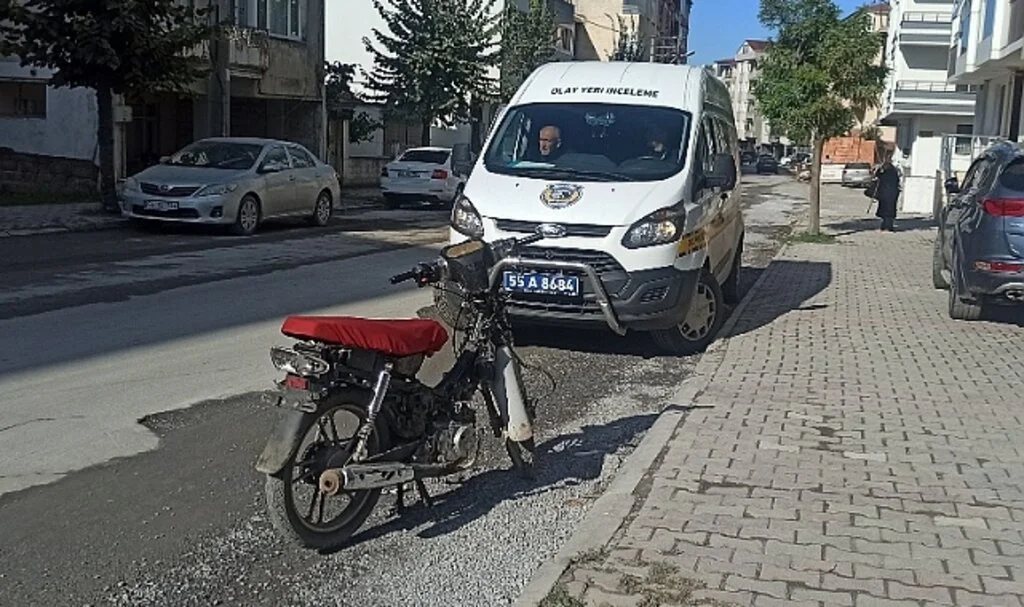 Samsun'da çalıntı motosiklet ele geçirildi: 1 gözaltı