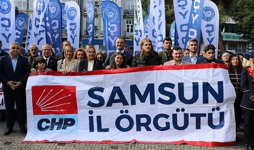 Samsun'da CHP’den alternatif kutlama