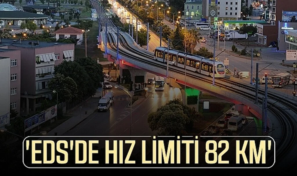 Samsun'da 'EDS'de hız limiti 82 km'
