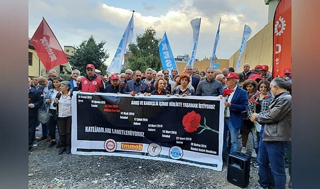 Samsun'da Gar katliamının kurbanları unutulmadı  
