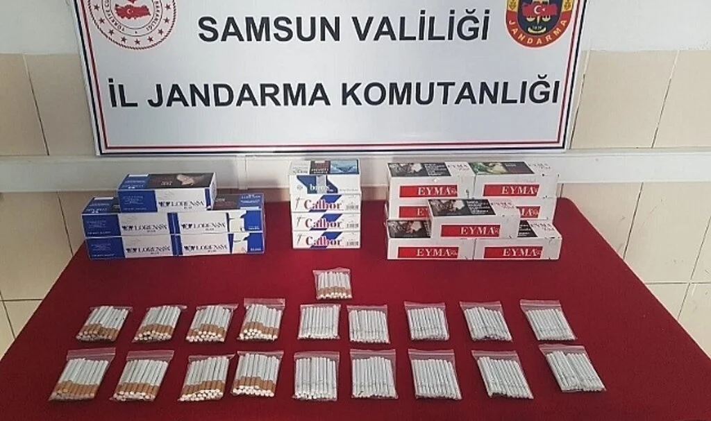 Samsun'da Jandarmadan uyuşturucu ve kaçakçılık operasyonları