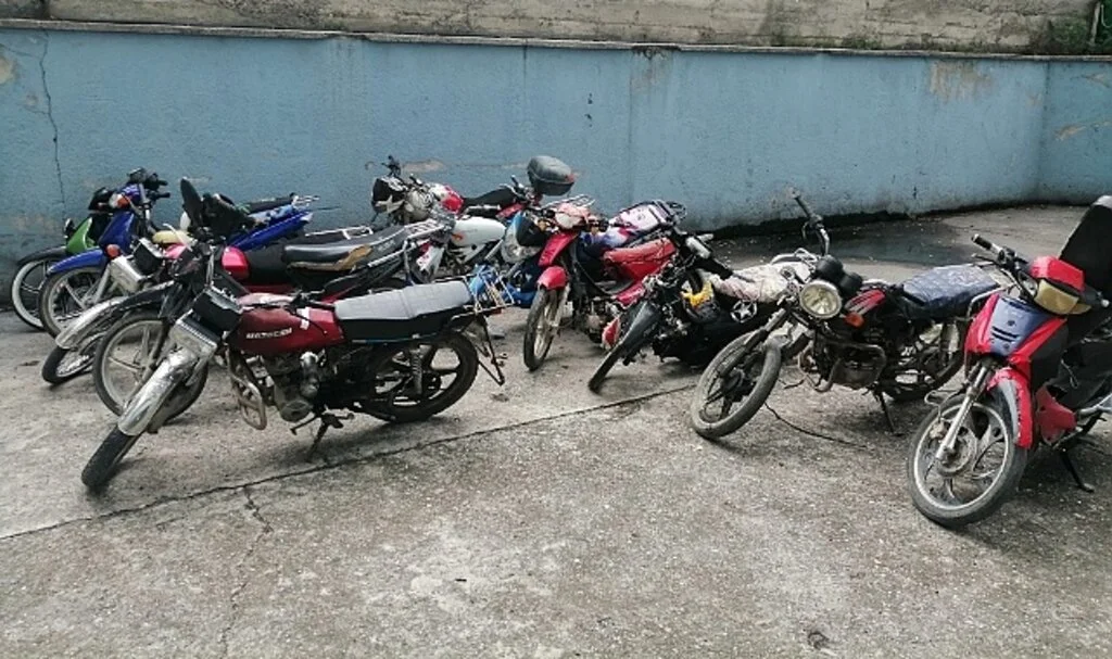 Samsun'da Polisten motosiklet uygulaması: 11 motosiklet trafikten men edildi