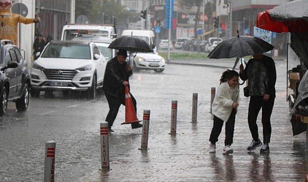 Samsun'da sağanak