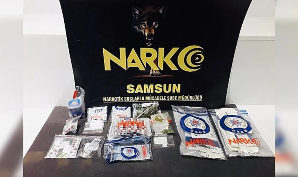 Samsun'da uyuşturucu ticaretinden 1 gözaltı