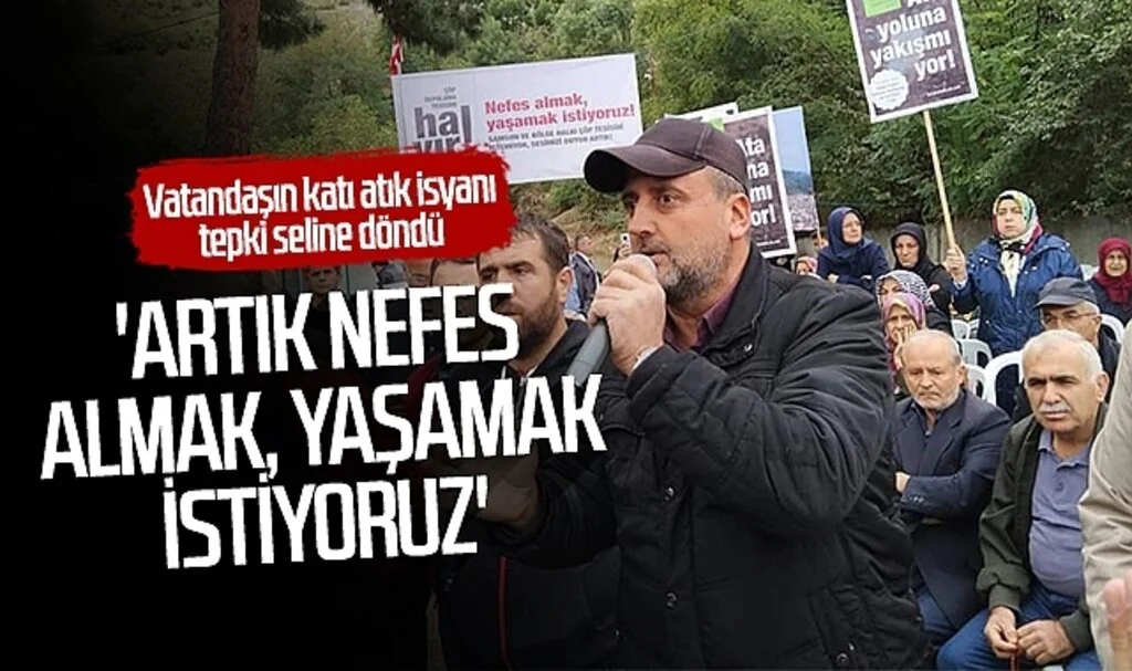 Samsun'da vatandaşın katı atık isyanı tepki seline döndü: Artık nefes almak, yaşamak istiyoruz