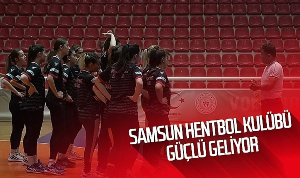 Samsun Hentbol Kulübü Güçlü Geliyor