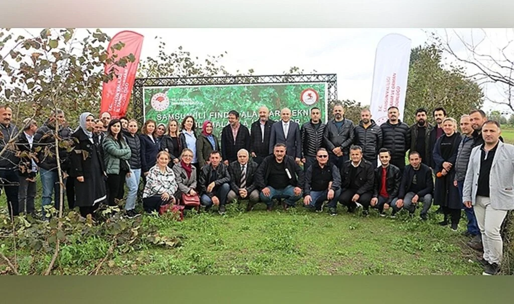 Samsun İl Tarım ve Orman Müdürlüğü personeline fındık eğitimi