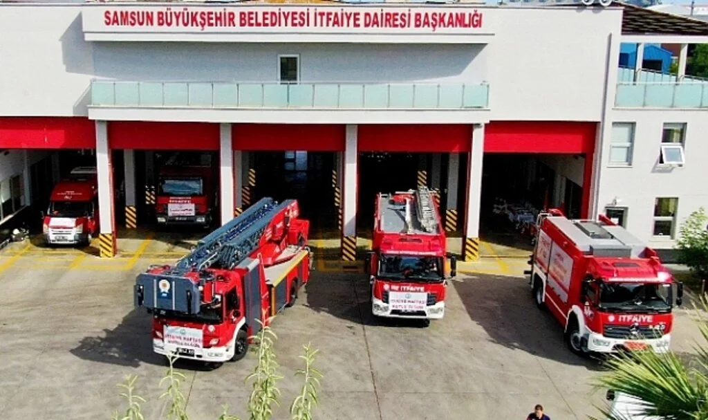 Samsun itfaiyesi ilk 8 ayda 4 bin olaya müdahale etti