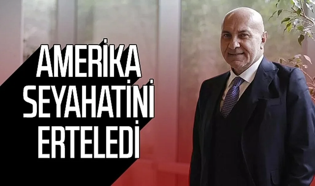 Samsunspor Başkanı Yüksel Yıldırım, Amerika seyehatini erteledi