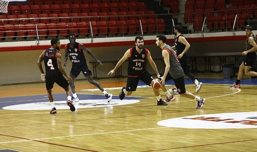 Samsunspor Basketbol Kağıtspor'a hazırlanıyor
