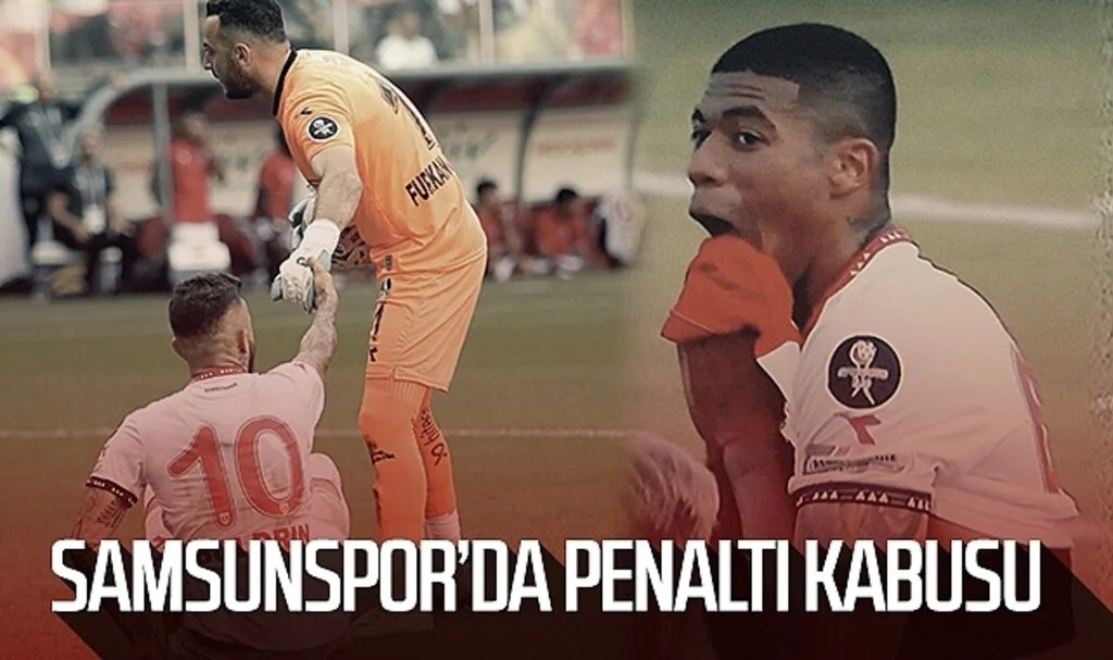 Samsunspor'da penaltı kabusu