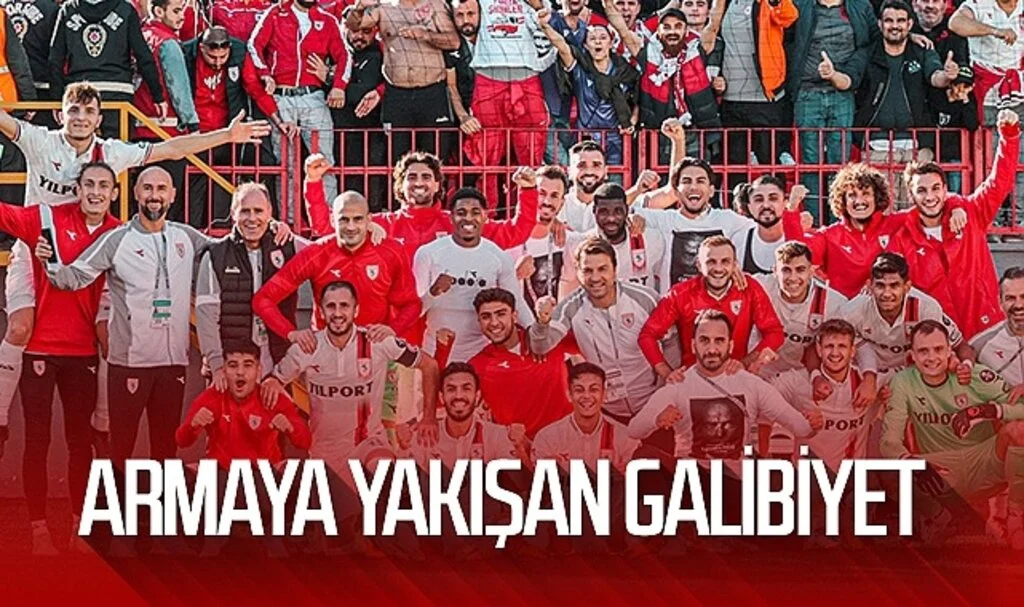 Samsunspor'dan armaya yakışan galibiyet