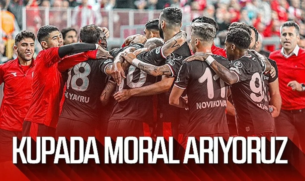 Samsunspor kupada moral arıyor