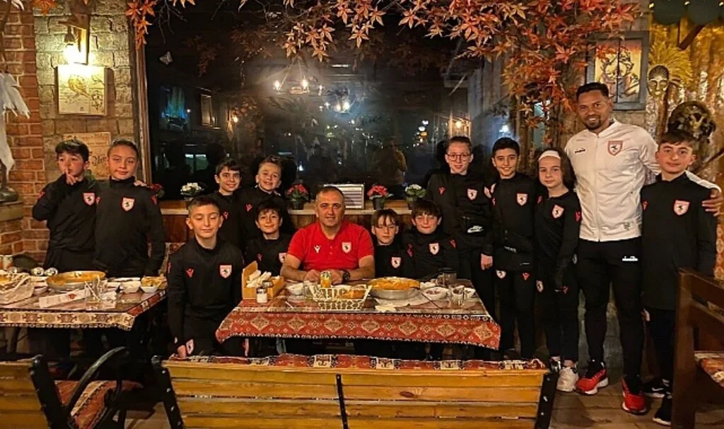 Samsunspor'lu Minikler Pamukkale'de