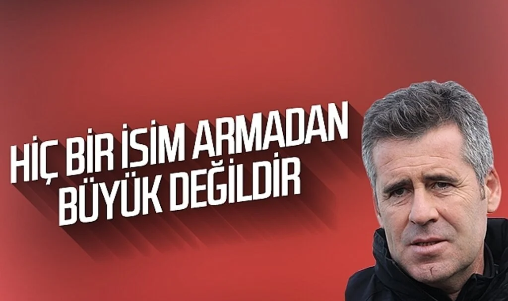Samsunspor Teknik Direktörü Hüseyin Eroğlu: Hiç bir isim armadan büyük değildir