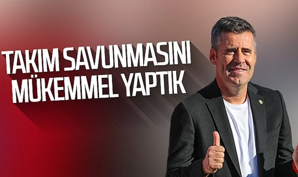 Samsunspor Teknik Direktörü Hüseyin Eroğlu: Takım savunmasını mükemmel yaptık